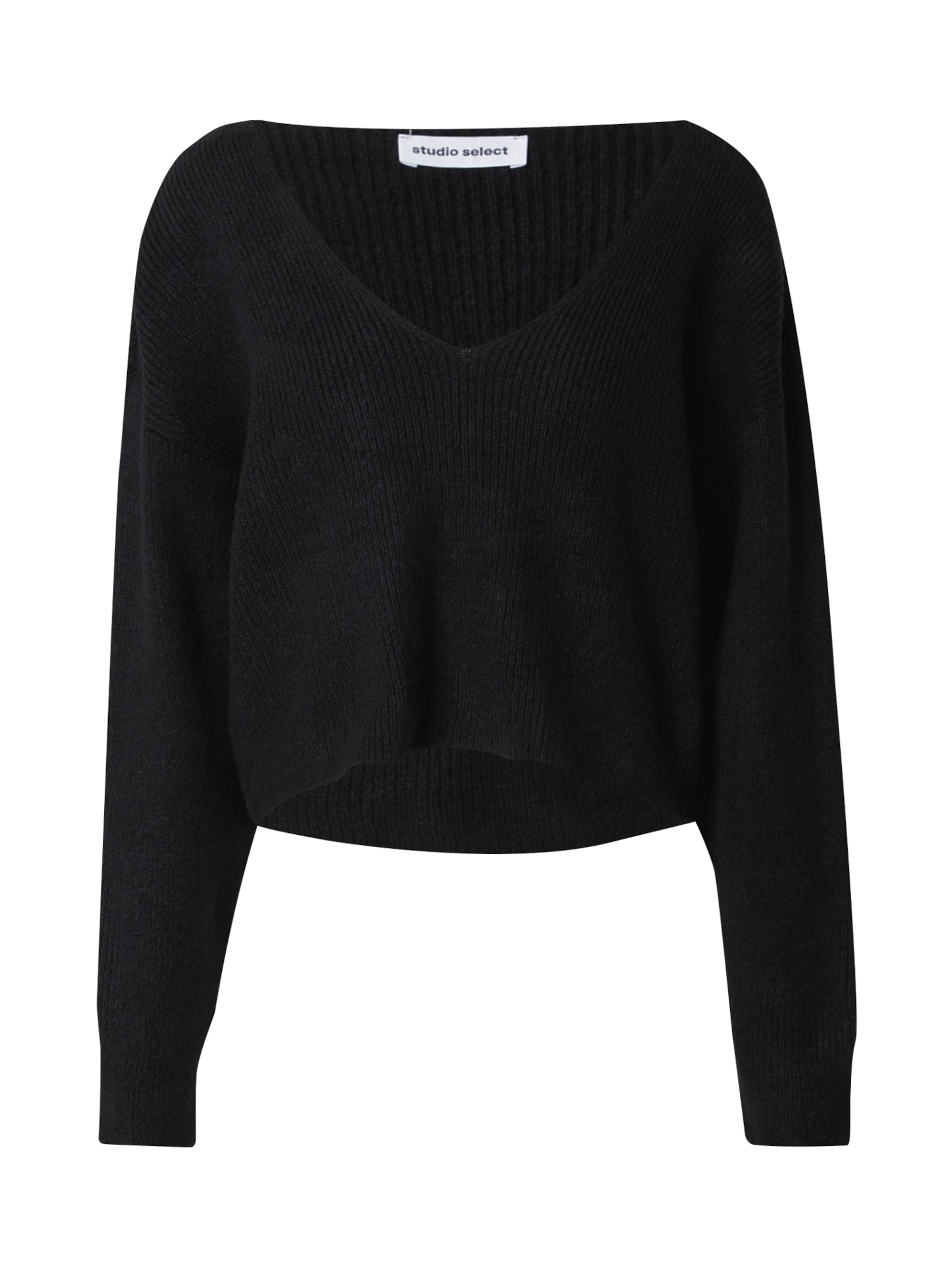 studioselect Pullover 'Felice' in Schwarz: Vorderseite