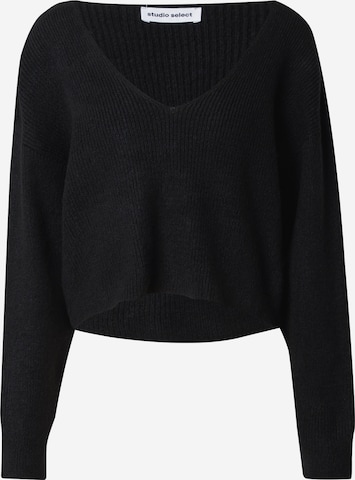 STUDIO SELECT Sweater 'Felice' in Black: front