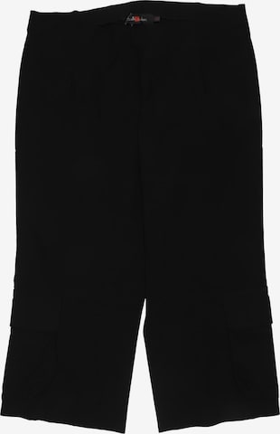 Sallie Sahne Stoffhose 4XL in Schwarz: Vorderseite
