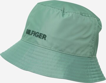 Chapeaux 'EXPLORER' TOMMY HILFIGER en vert : devant