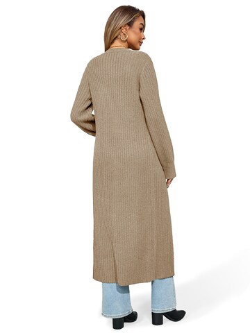 Manteau en tricot Imily Bela en vert : derrière