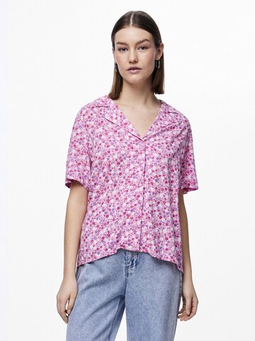 PIECES Blouse 'PCTala' in Roze: voorkant
