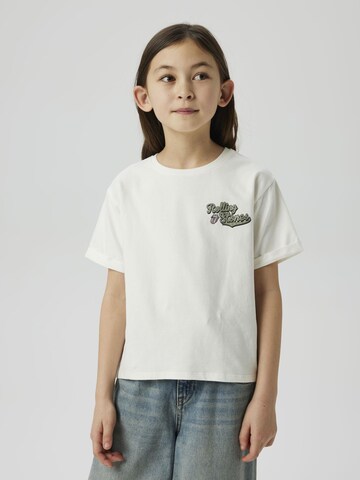 NAME IT Shirt 'Rolling Stones' in White: front