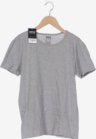 EDWIN Shirt in S in Grey: front