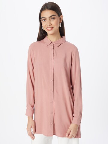 ICHI Blouse 'Main' in Roze: voorkant