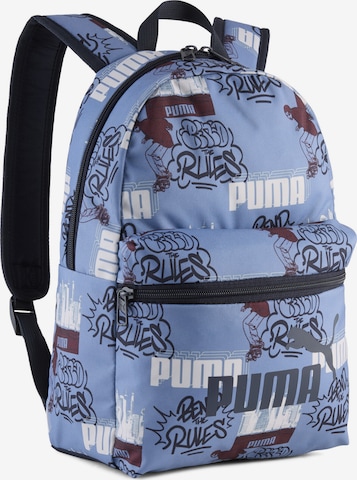 PUMA Backpack 'Phase' in Blue: front