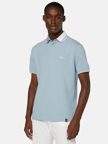 Boggi Milano Shirt in Blauw: voorkant