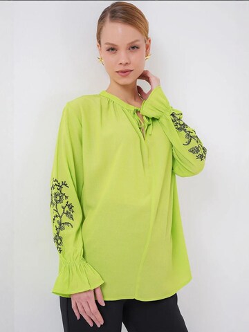 Camicia da donna di Bigdart in verde: frontale