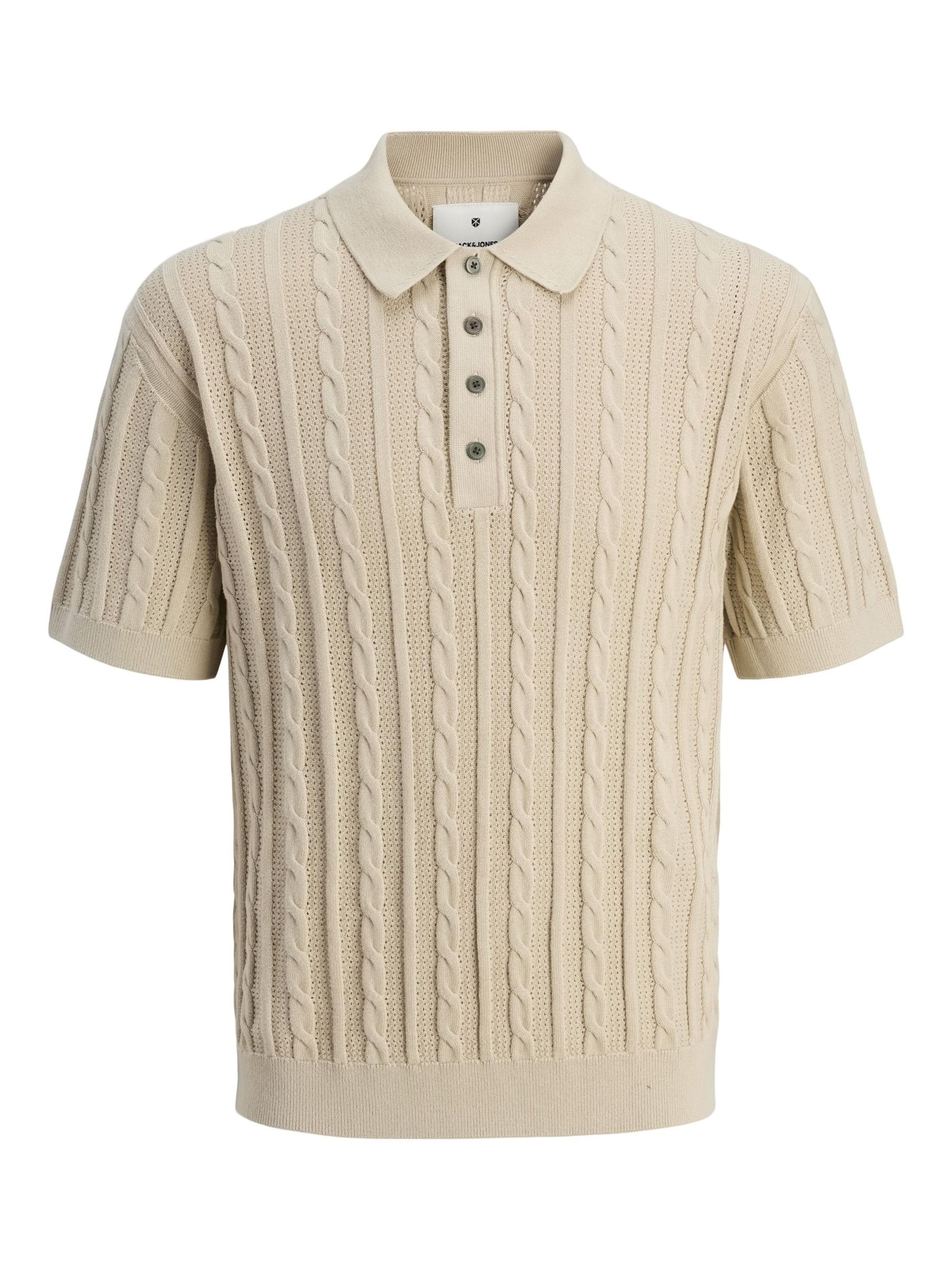 Maglietta di JACK & JONES in beige: frontale