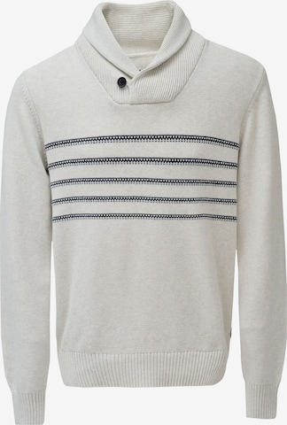 Pull-over Salsa Jeans en blanc : devant