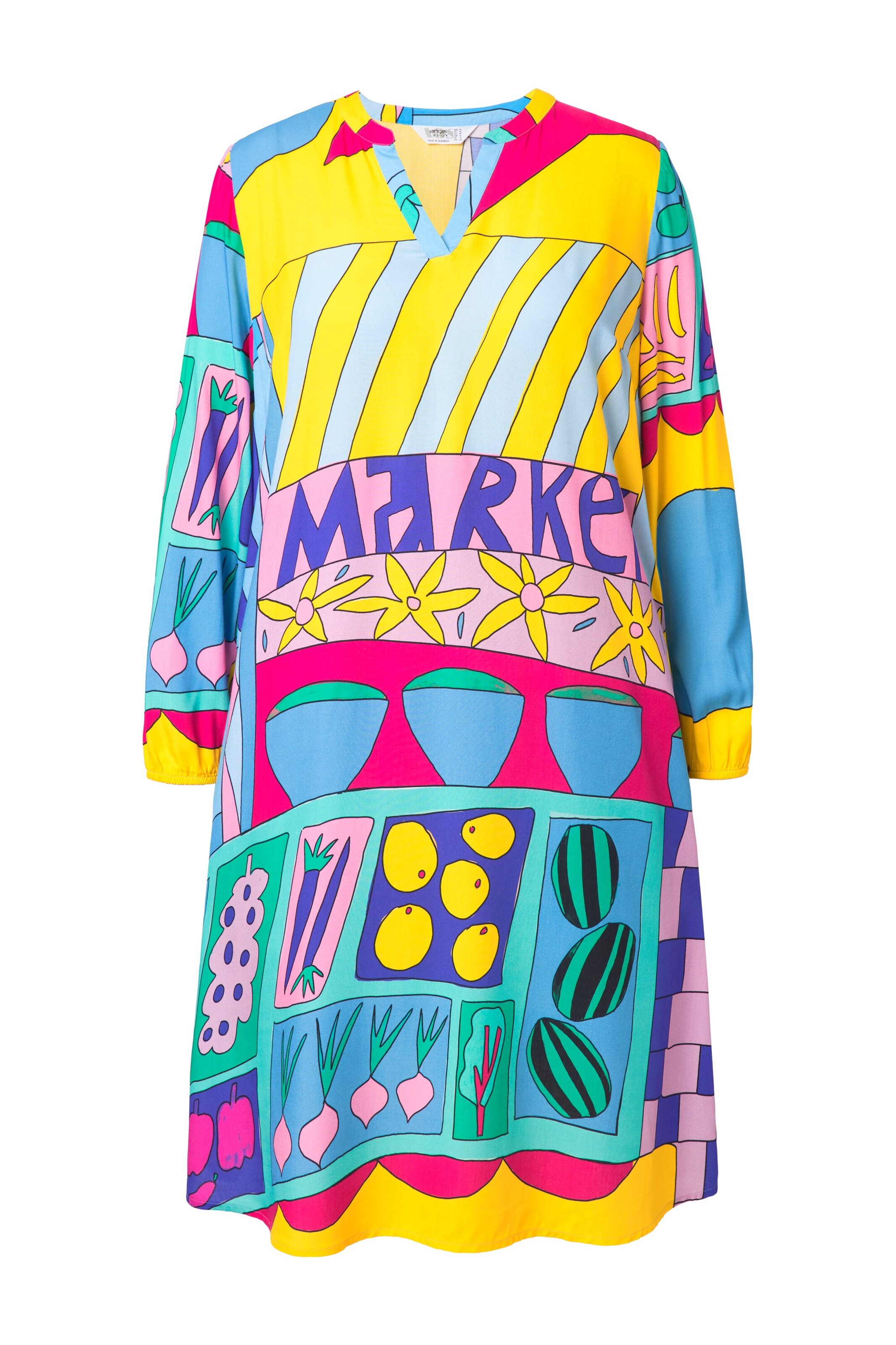 Angel of Style Jurk in Blauw: voorkant