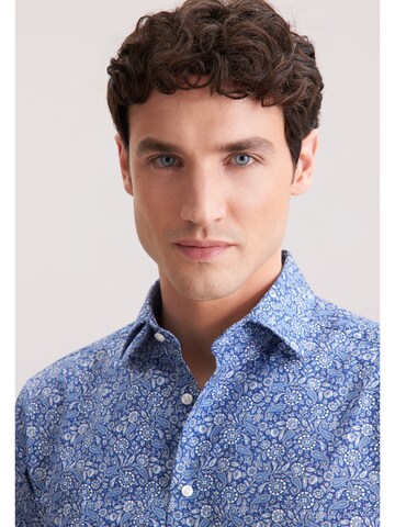 Coupe regular Chemise business SEIDENSTICKER en bleu