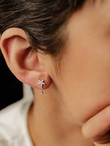 Hey Happiness Earrings 'Daisy Glow' in Silver