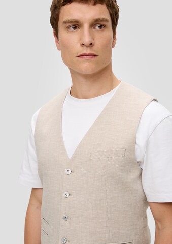 s.Oliver BLACK LABEL Suit Vest in Beige