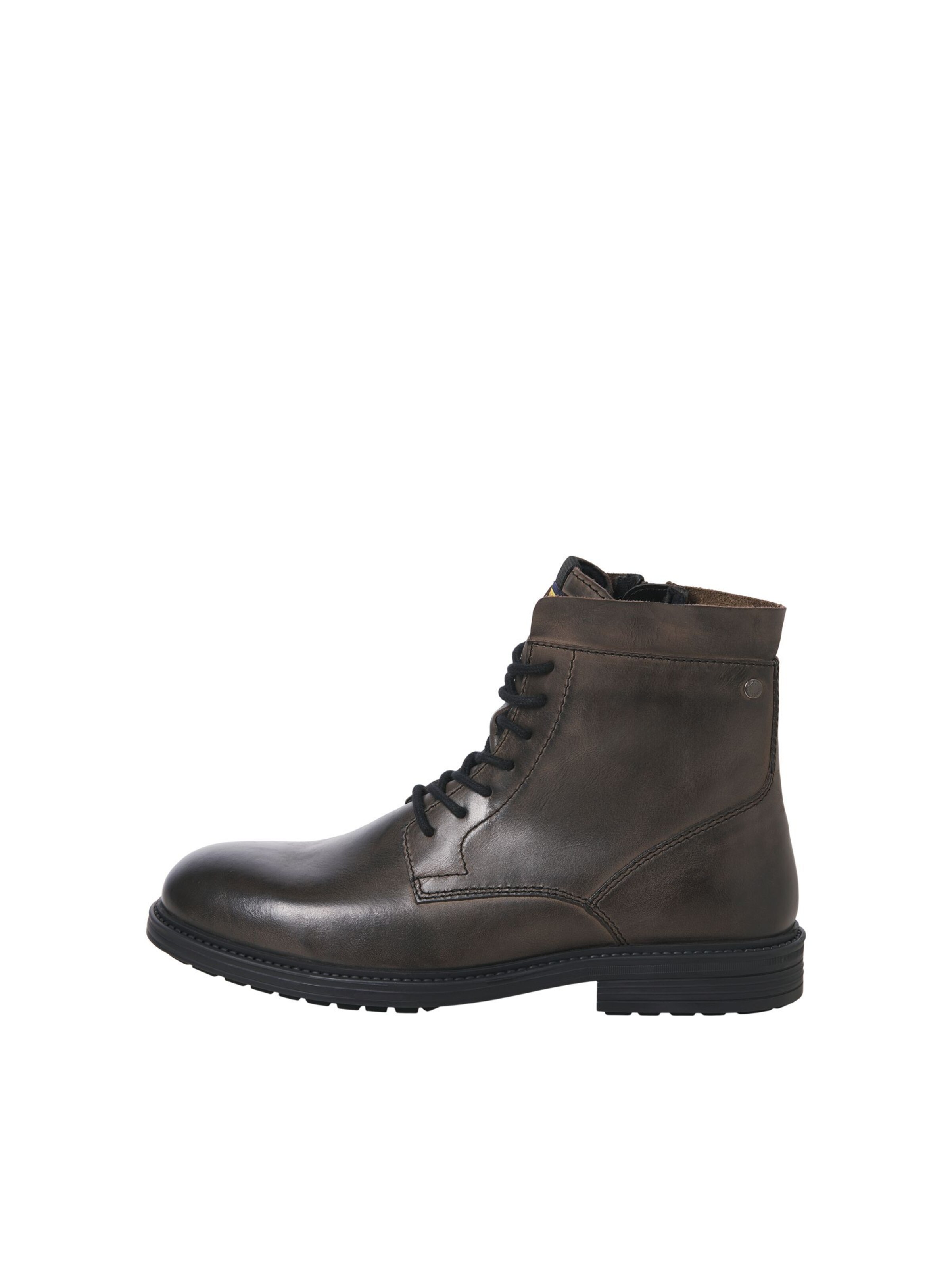 JACK & JONES - Botas en negro: frente