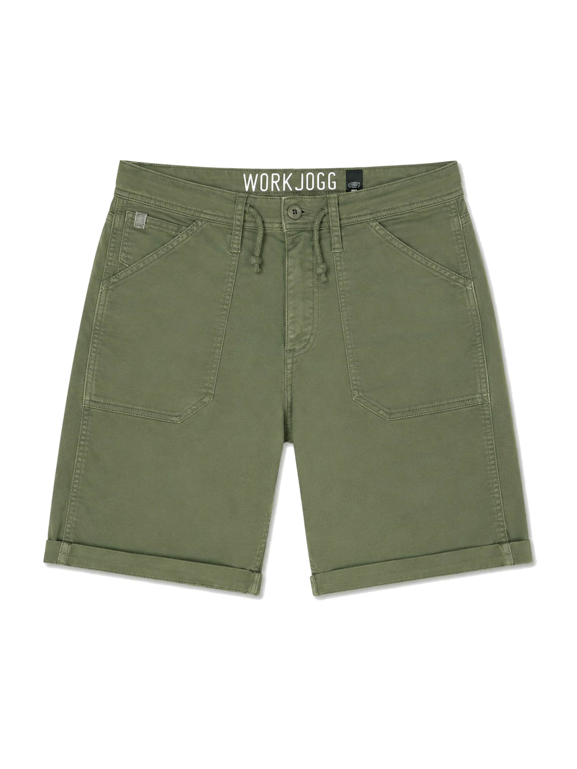 Regular Pantalon Le Temps Des Cerises en vert : devant
