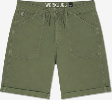 Pantalon Le Temps Des Cerises en vert : devant