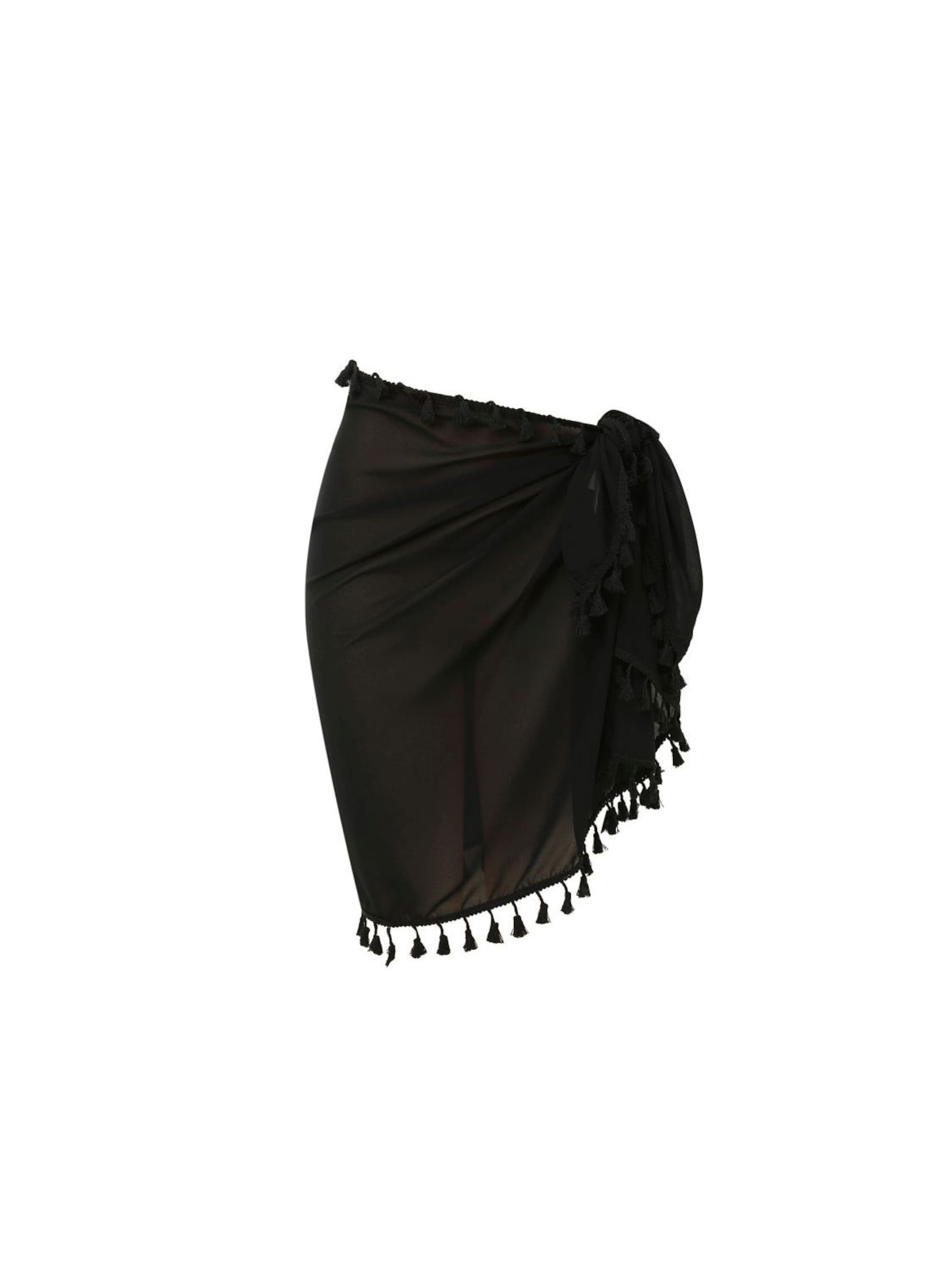 alberto cabale Rock 'FRINGES'‌ in schwarz, Produktansicht