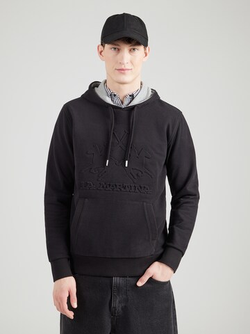La Martina Sweatshirt i sort: forside