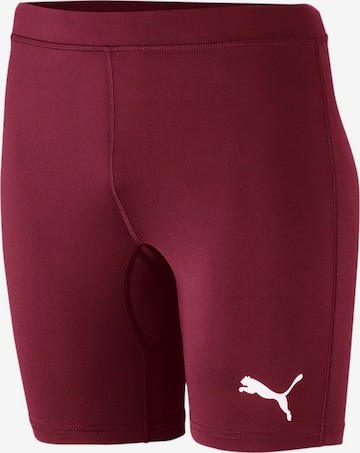 Pantaloncini intimi sportivi di PUMA in rosso: frontale