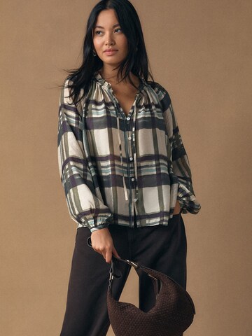 Next - Blusa en beige: frente