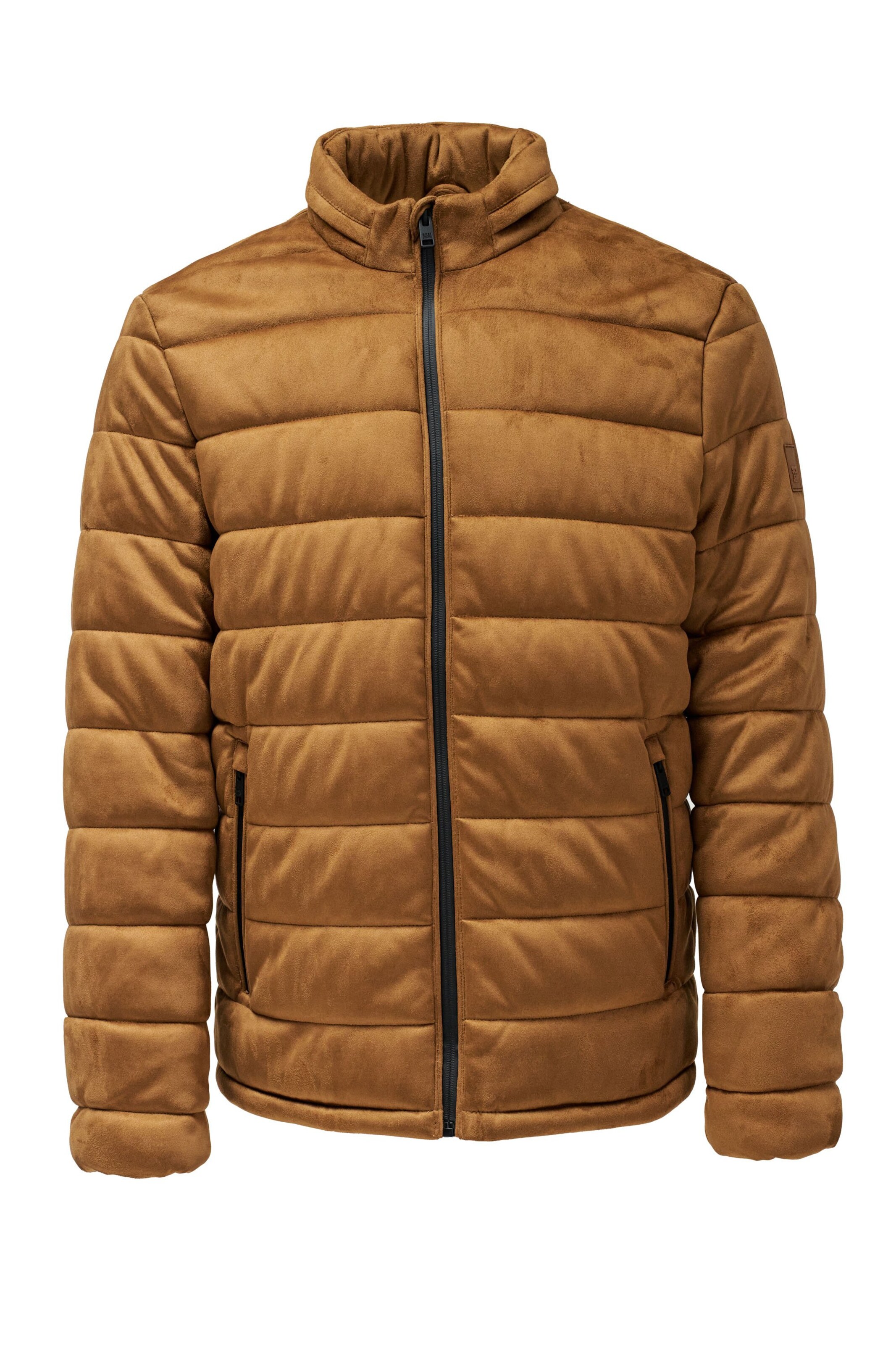 Salsa Jeans Winterjas in Bruin: voorkant