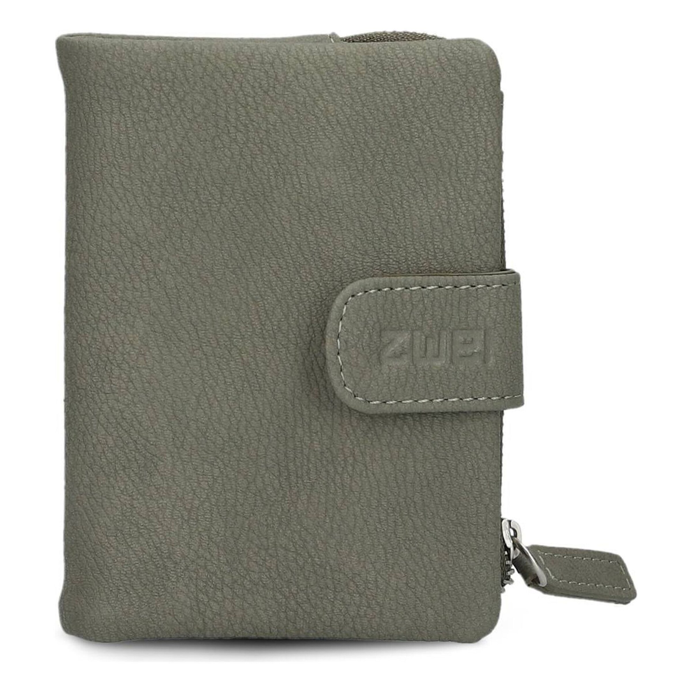 ZWEI Wallet 'Mademoiselle' in Green: front