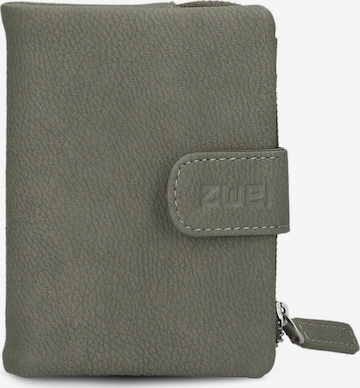 Porte-monnaies 'Mademoiselle' ZWEI en vert : devant