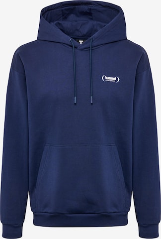 Sweat-shirt Hummel en bleu : devant