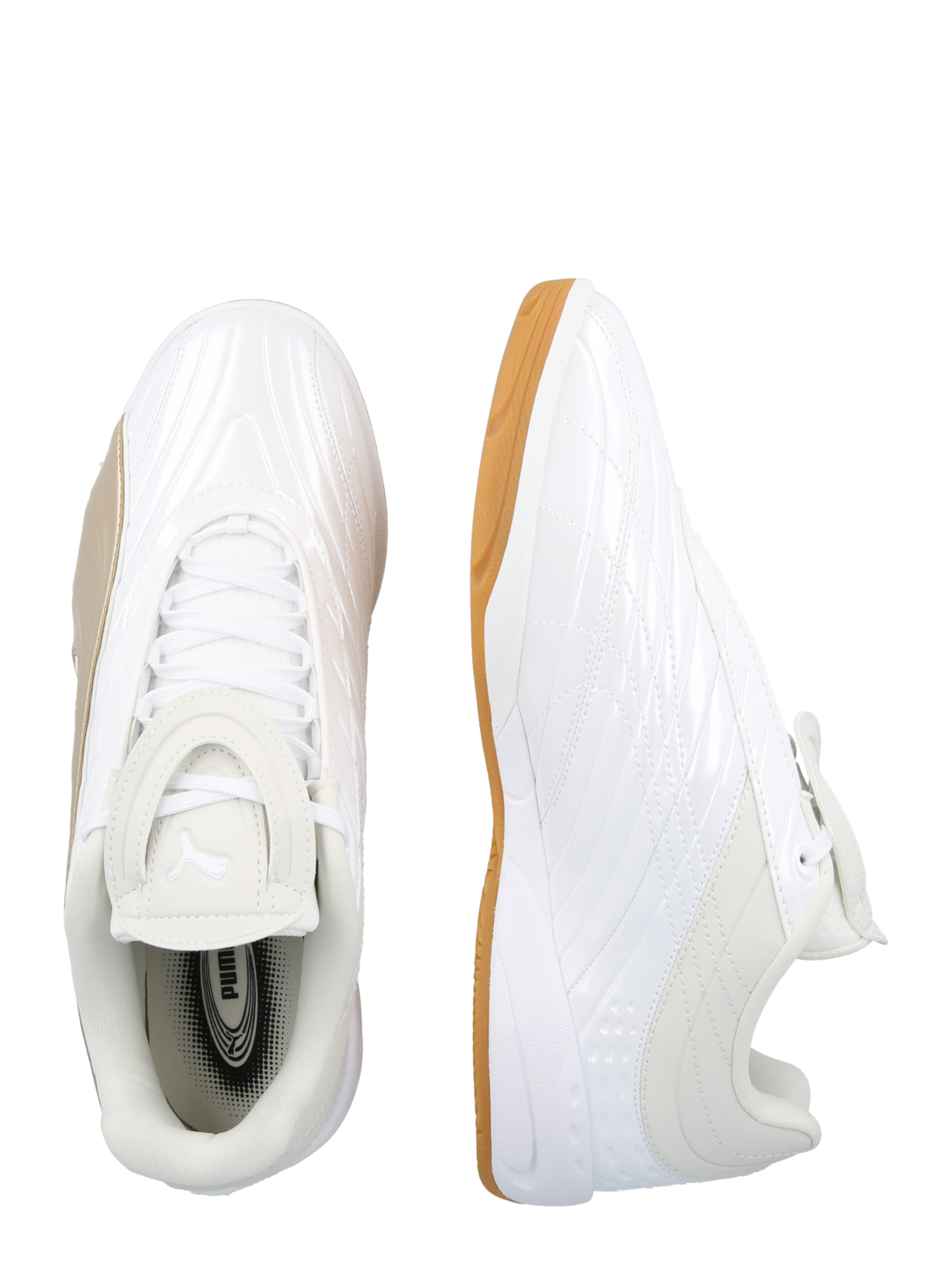 Baskets basses 'V-S2 Goalgetter' PUMA en blanc