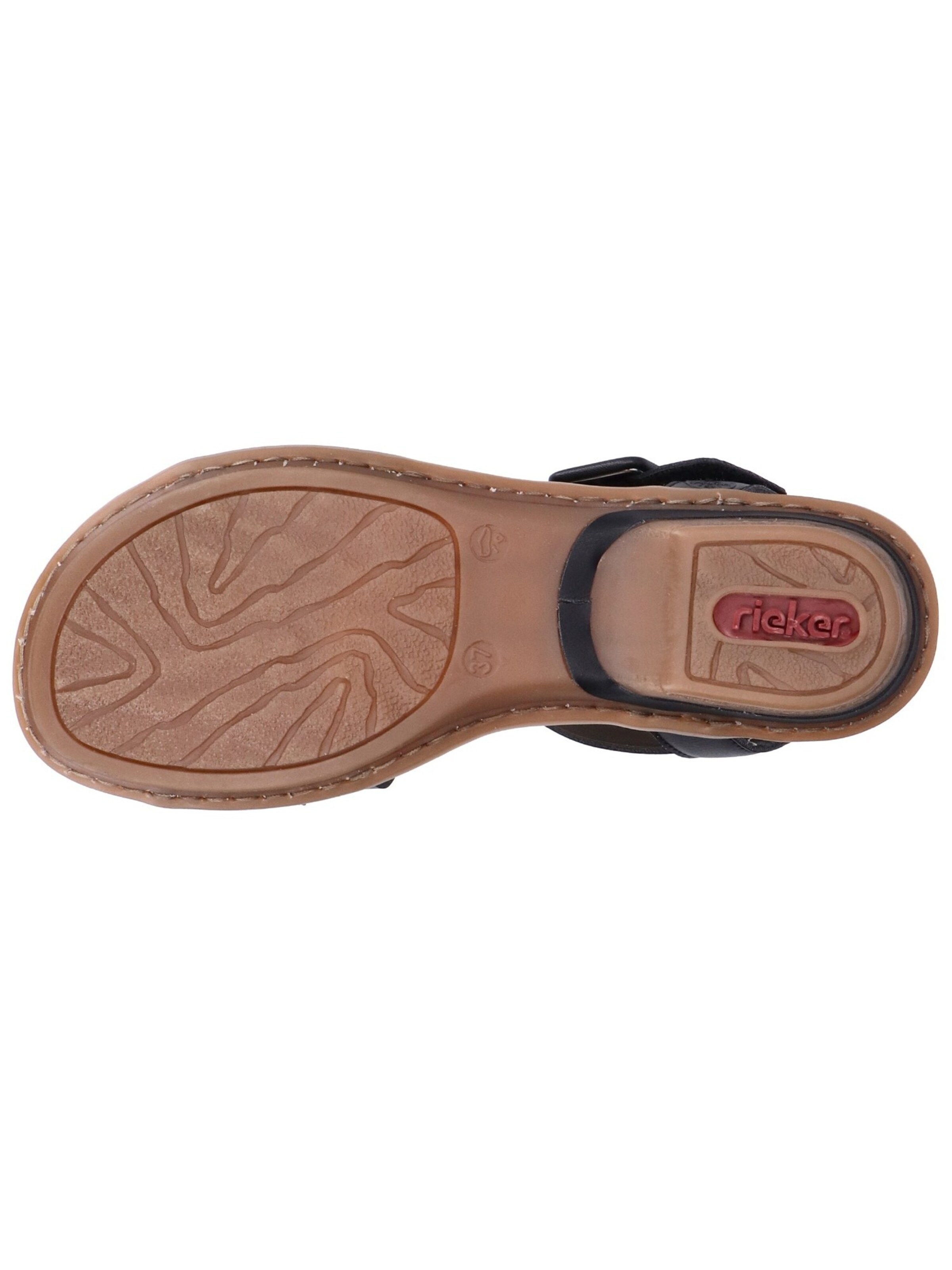 Rieker Sandaal in Zwart