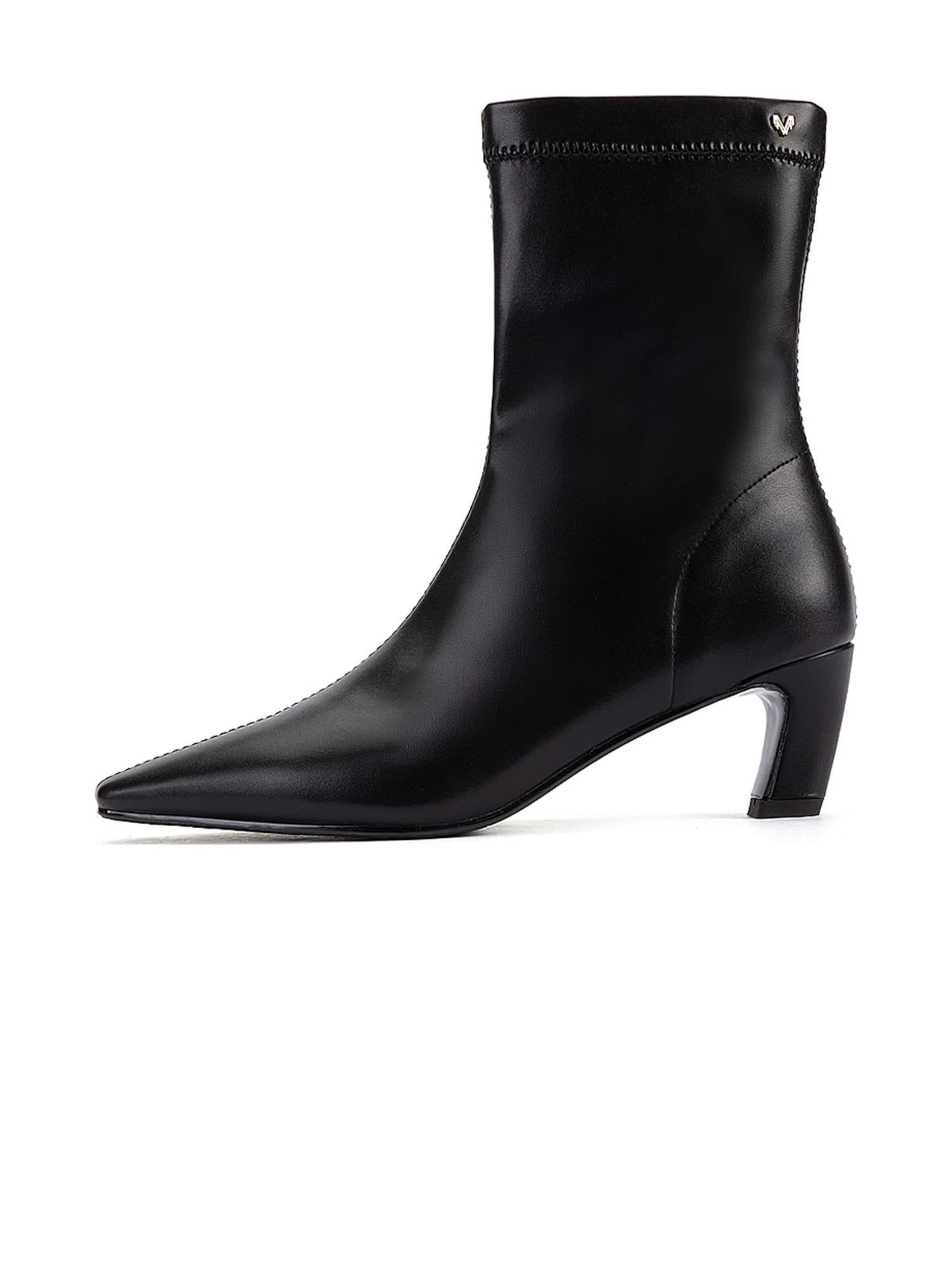 Martinelli - Botas de tobillo 'Voguera' en negro: frente