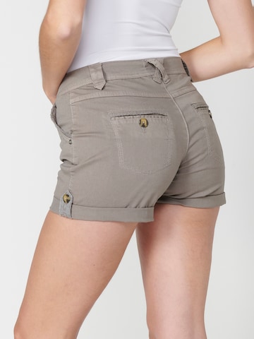 KOROSHI Normalny krój Spodnie w kolorze szary