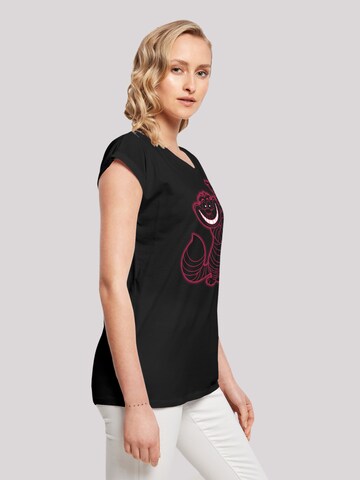 T-shirt 'Disney Alice im Wunderland' F4NT4STIC en noir