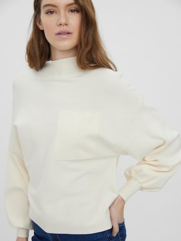 Pull-over 'Nancy' VERO MODA en blanc