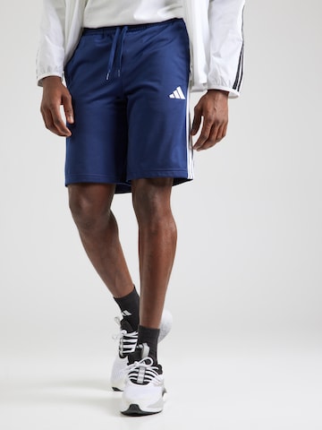 regular Pantaloni sportivi di ADIDAS SPORTSWEAR in blu: frontale