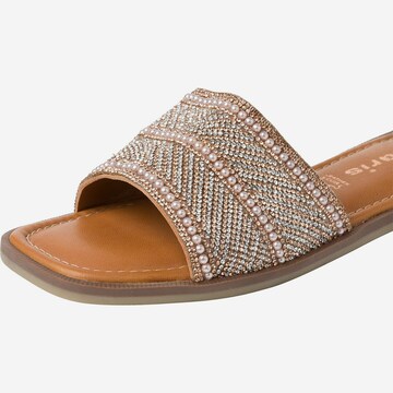 TAMARIS Mules in Brown