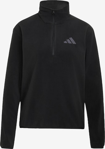 ADIDAS TERREX - Casaco de velo funcional 'Essentials' em preto: frente