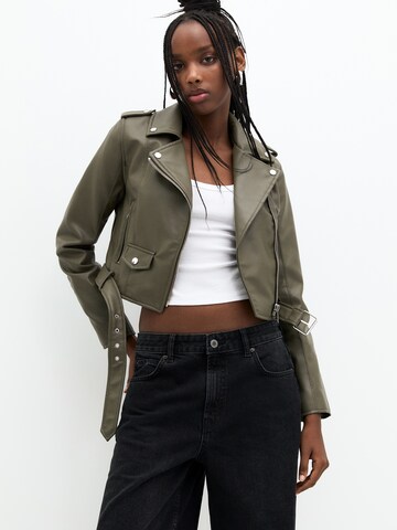Pull&Bear Jacke in Grün: Vorderseite