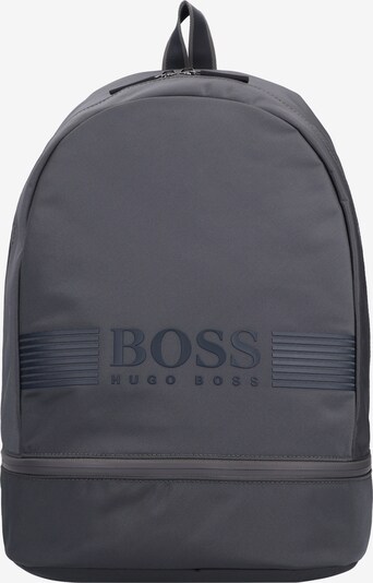 BOSS Sac à dos 'Pixel' en gris foncé / noir, Vue avec produit