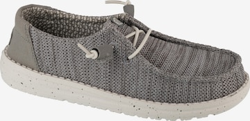 HEY DUDE Mokassin 'Wendy Stretch Sox' in Grau: Vorderseite