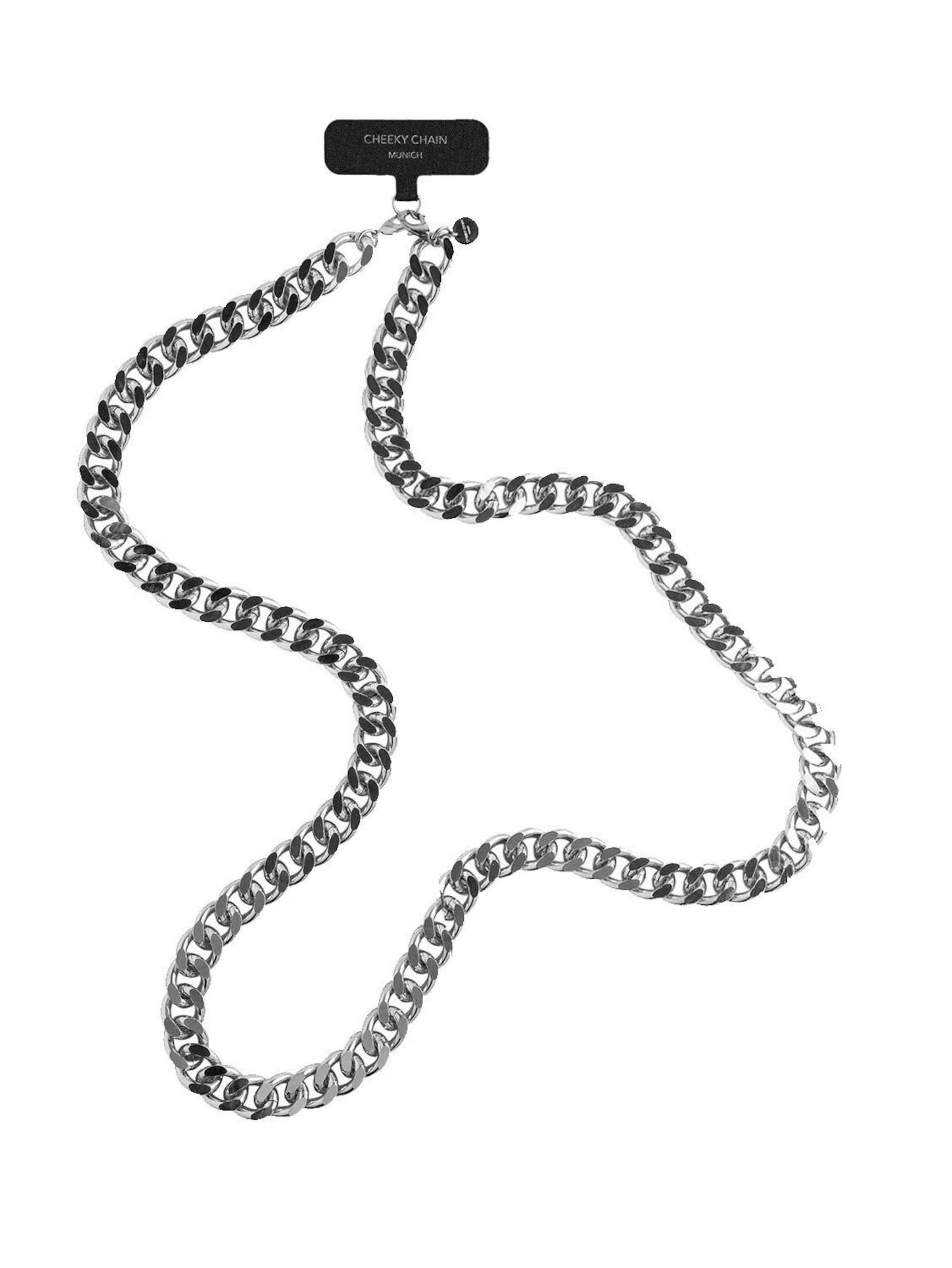 Cheeky Chain Munich Smartphone Case 'A$ap Big ' in Silver: front