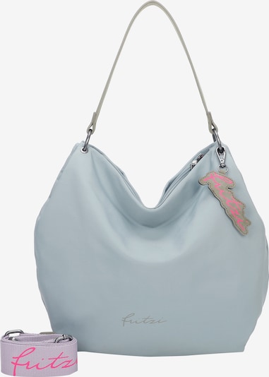 Fritzi aus Preußen Schultertasche 'Joshi02' in pastellblau / grün / flieder / pink, Produktansicht