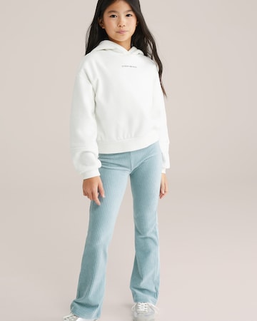 évasé Leggings WE Fashion en bleu