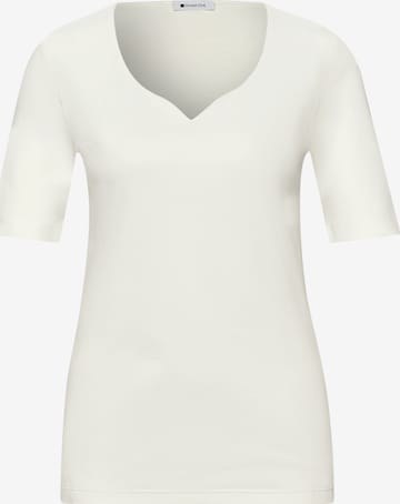 STREET ONE T-Shirt 'Ada' in Weiß: Vorderseite