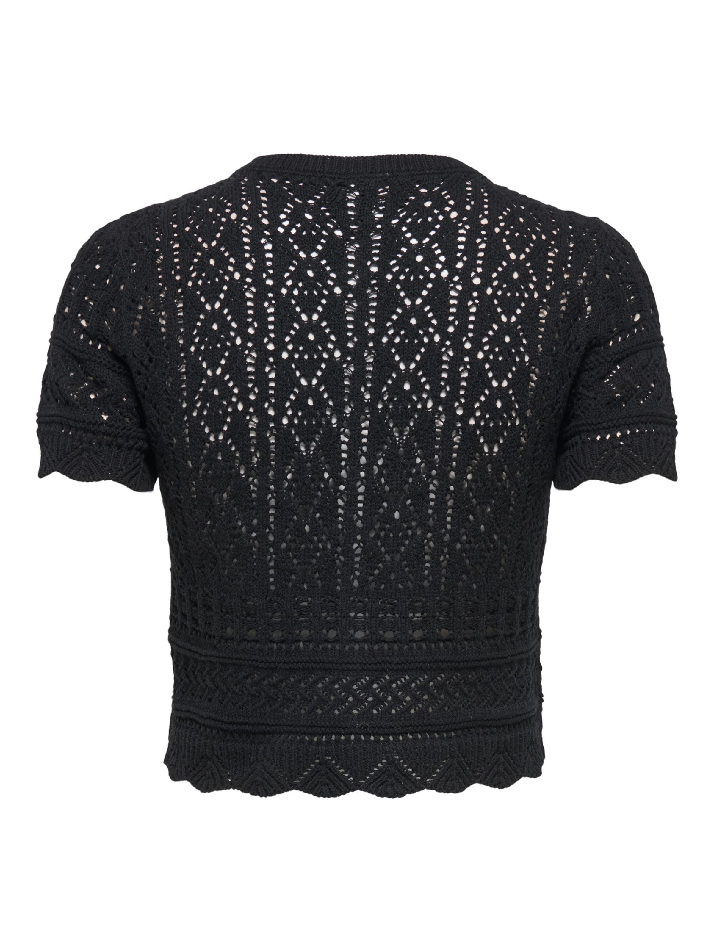 ONLY Knit cardigan 'ONLELKE' in Black