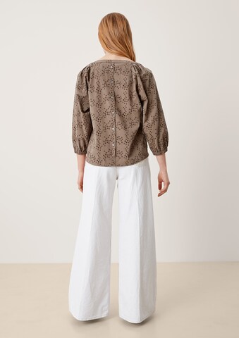 s.Oliver Blouse in Brown