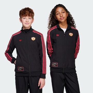 Veste outdoor 'Manchester United' ADIDAS ORIGINALS en noir : devant