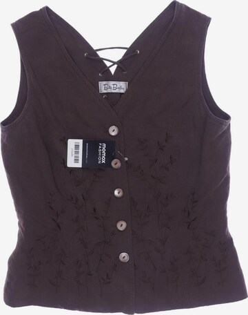 Betty Barclay Vest in M in Brown: front