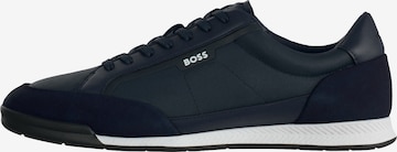 BOSS Низкие кроссовки 'Nitan' в Синий: спереди